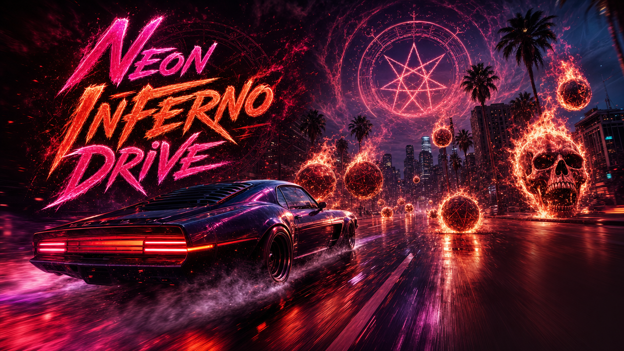 Neon Inferno Drive
