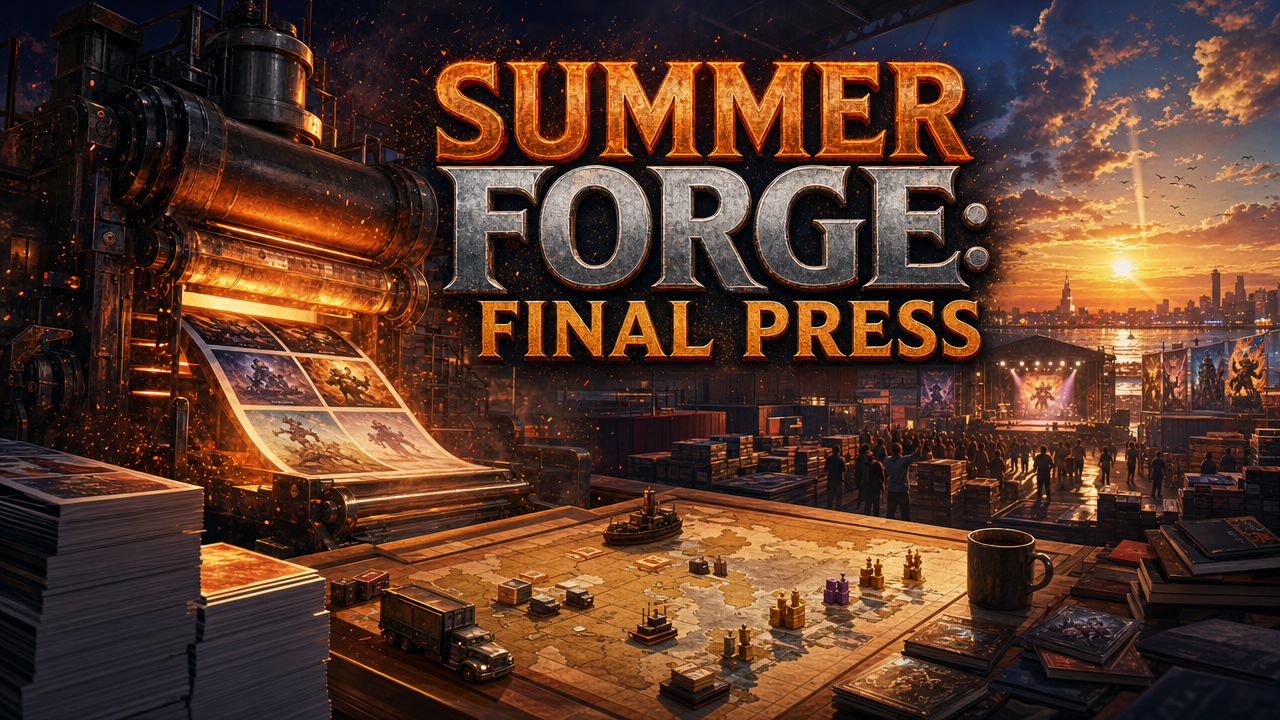 SUMMER FORGE: FINAL PRESS