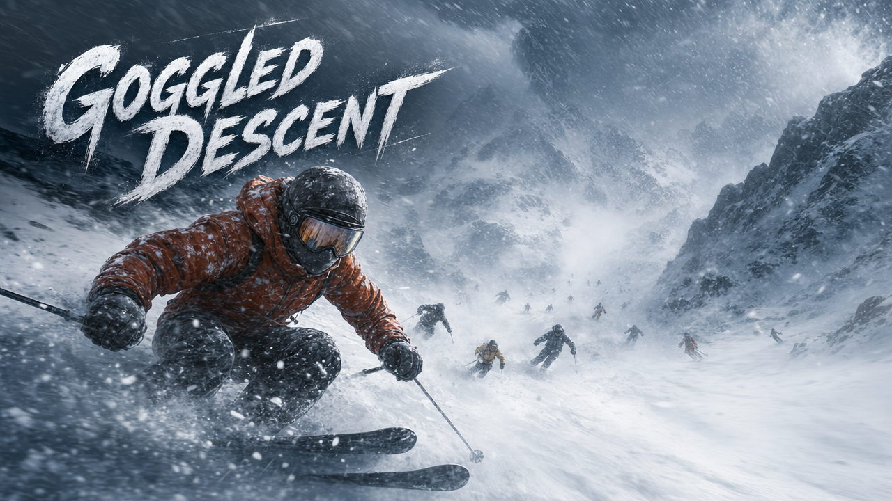 Goggled Descent