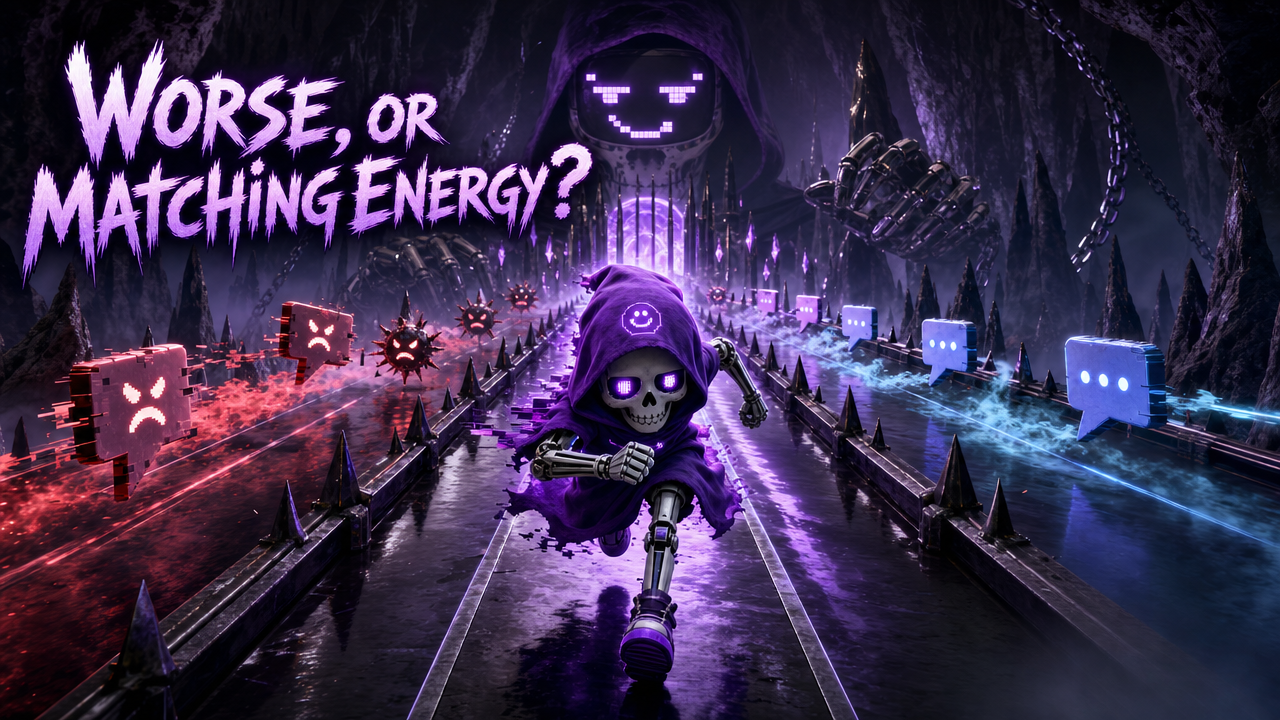 Worse, or Matching Energy?