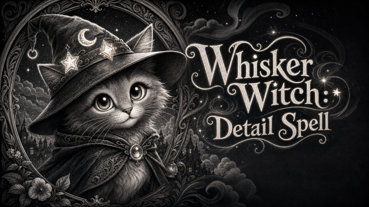 Whisker Witch: Detail Spell