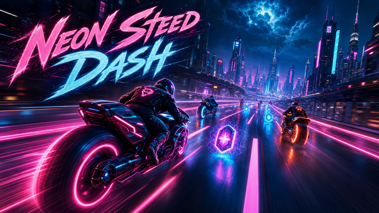 Neon Steed Dash